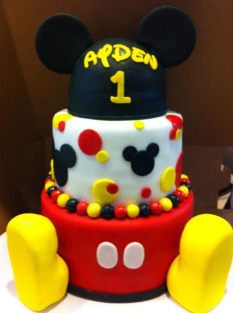 Mickey Mouse Cake Toppermickey Mouse Cake Topper â Birthday Cake